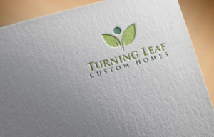 Logo Design by OWL for Turning Leaf Custom Homes | Design: #10222390