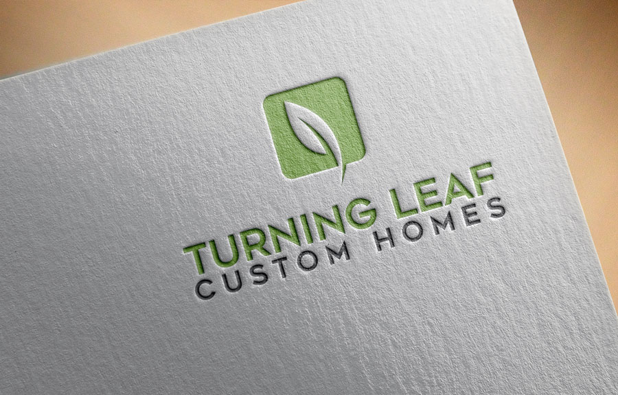 Design de Logo par OWL pour Turning Leaf Custom Homes | Design #10222395