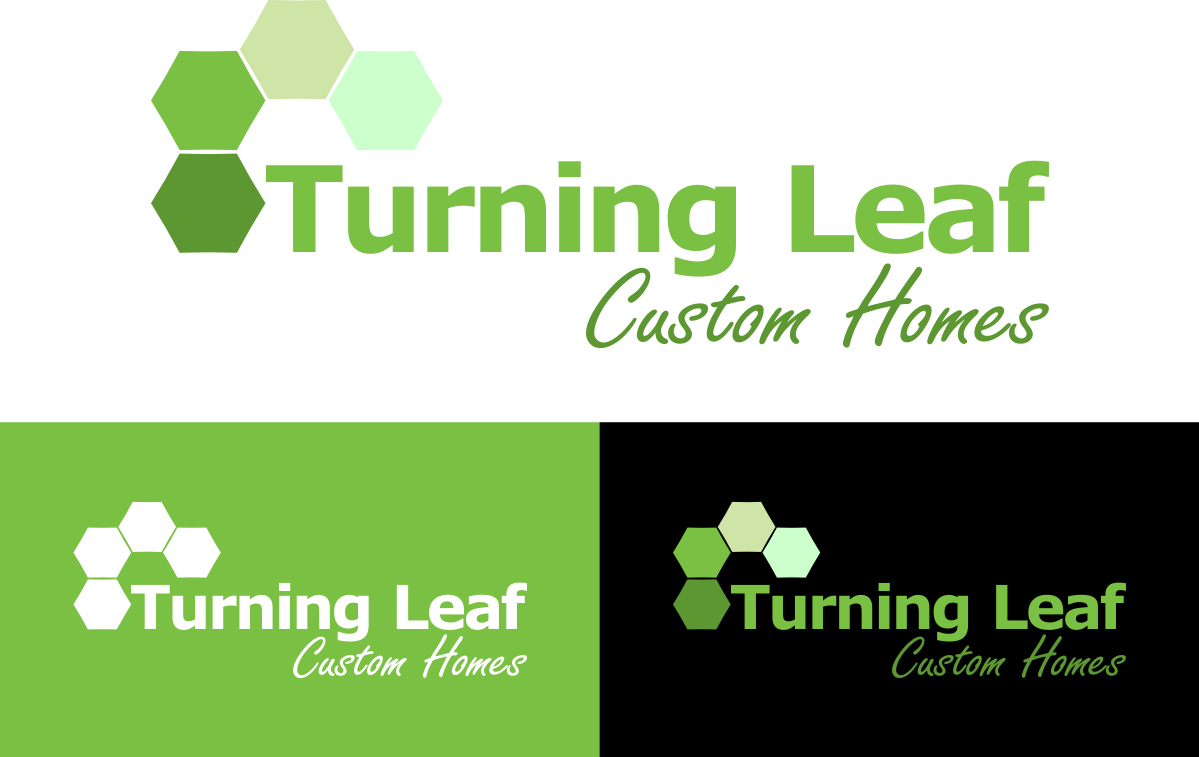 Logo Design by GermanDesigns for Turning Leaf Custom Homes | Design #10146614