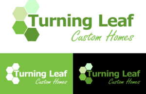 Logo Design by GermanDesigns for Turning Leaf Custom Homes | Design: #10146616