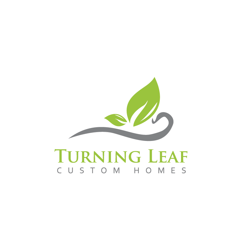 Logo Design by mMagnet for Turning Leaf Custom Homes | Design #10175207