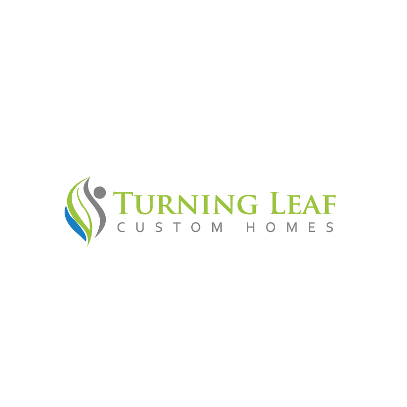 Logo Design by mMagnet for Turning Leaf Custom Homes | Design #10175209