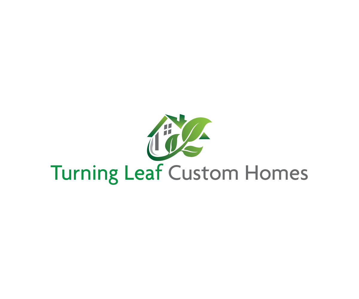 Logo Design by ideabaaj for Turning Leaf Custom Homes | Design #10079348