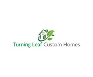 Logo Design by ideabaaj for Turning Leaf Custom Homes | Design #10079348