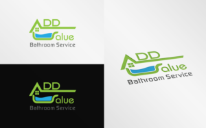 Logo-Design von Grafactory für ADD VALUE Bathroom Service | Design: #10068113
