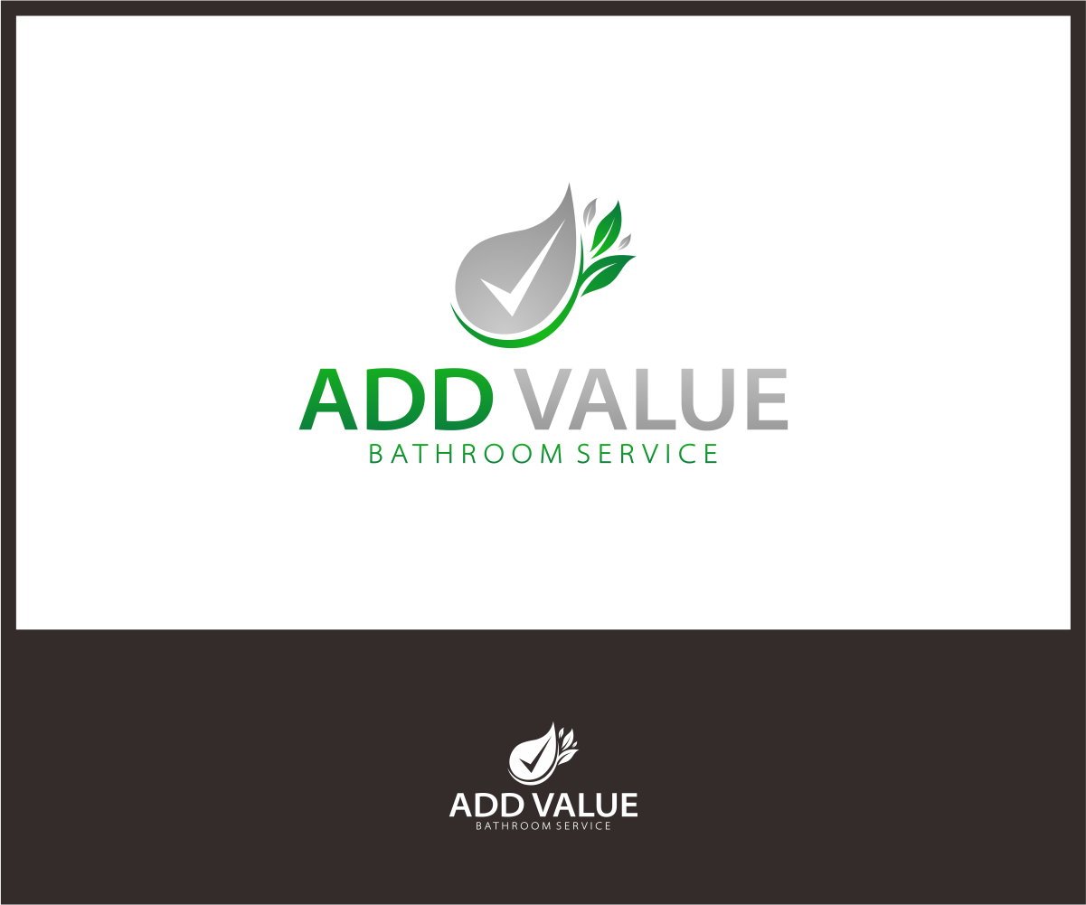 Diseño de Logo por haszart para ADD VALUE Bathroom Service | Diseño #9948714