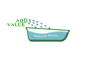 Logo-Design von musemaster für ADD VALUE Bathroom Service | Design: #9972551