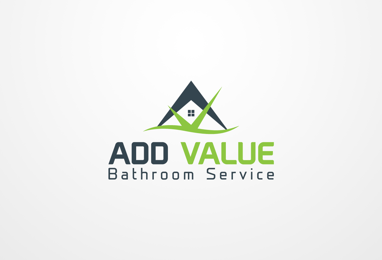 Diseño de Logo por Grapismo Brand Studio para ADD VALUE Bathroom Service | Diseño #10078719
