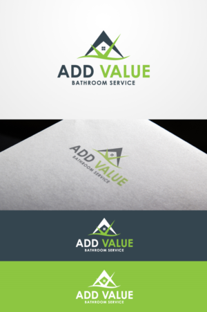 Logo-Design von Grapismo Brand Studio für ADD VALUE Bathroom Service | Design: #10095223