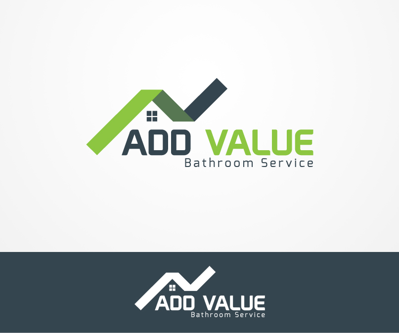 Logo-Design von Grapismo Brand Studio für ADD VALUE Bathroom Service | Design #9946872