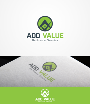 Logo-Design von Grapismo Brand Studio für ADD VALUE Bathroom Service | Design: #9962942