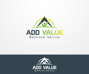 Logo-Design von Grapismo Brand Studio für ADD VALUE Bathroom Service | Design: #9977492