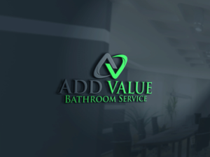 Logo Design by H M SUMON for ADD VALUE Bathroom Service | Design #10081713