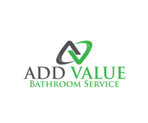Logo-Design von H M SUMON für ADD VALUE Bathroom Service | Design: #10081717