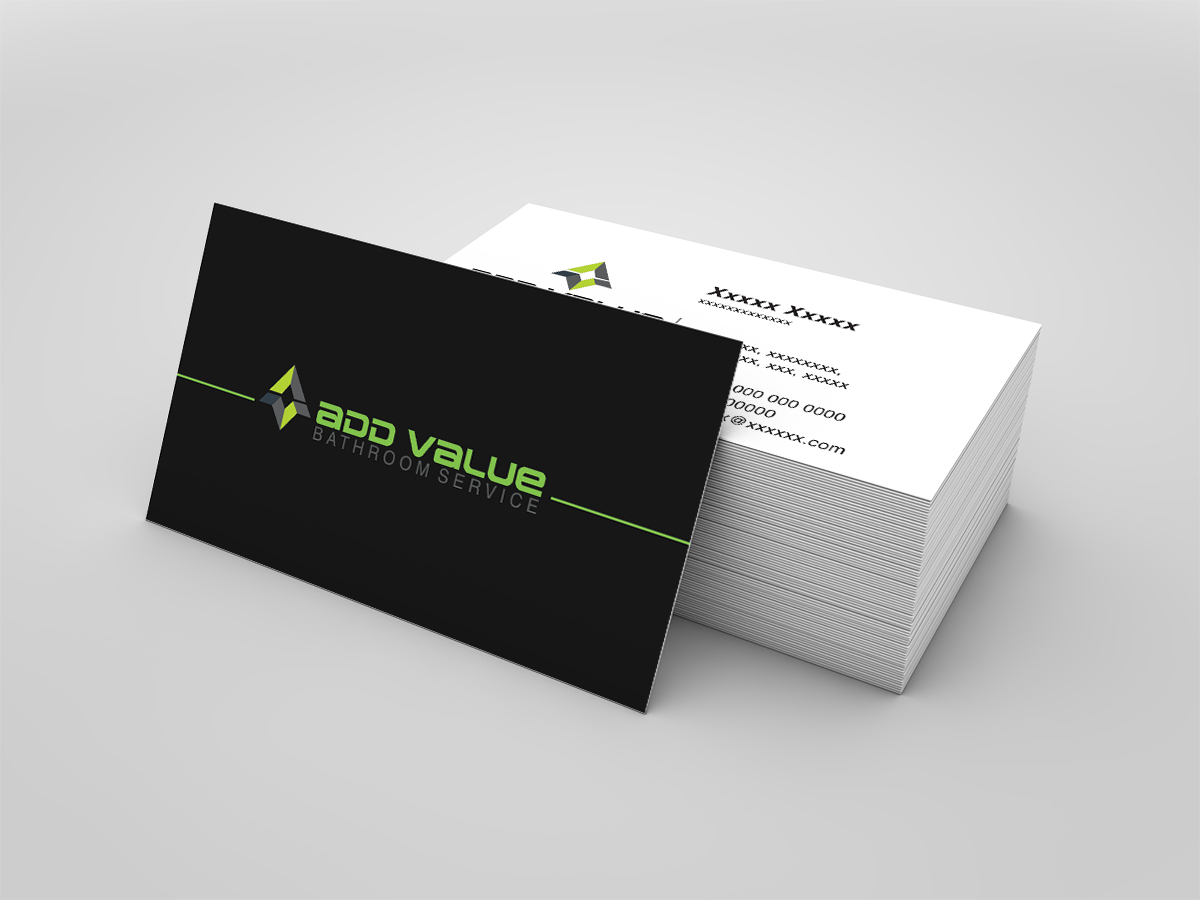 Logo-Design von dkthedon für ADD VALUE Bathroom Service | Design #10047145