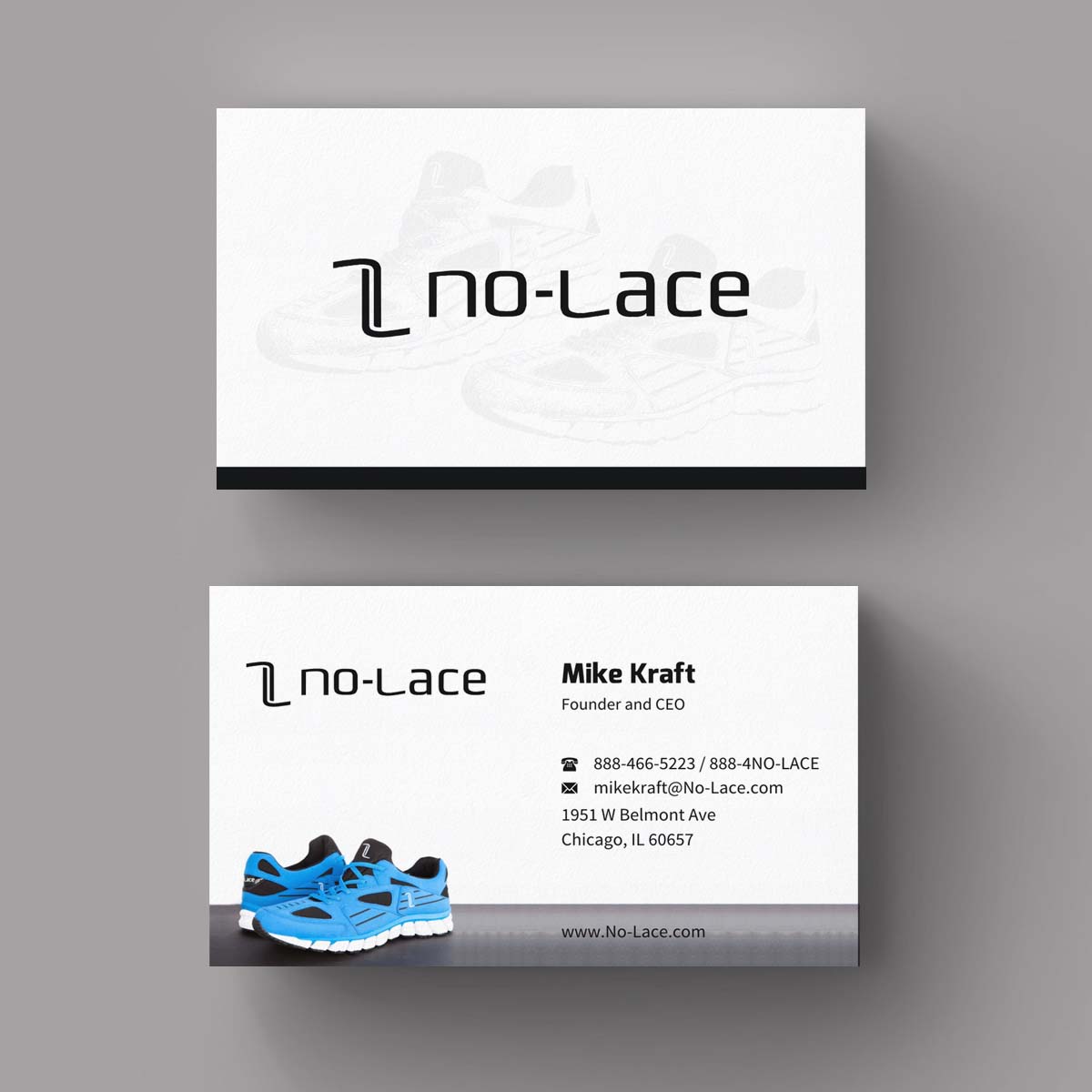 Visitenkarten-Design von INDIAN_Ashok für No-Lace | Design #9976891