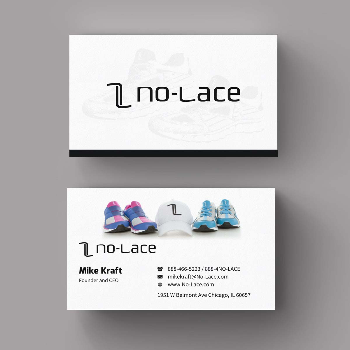 Visitenkarten-Design von INDIAN_Ashok für No-Lace | Design #9976893