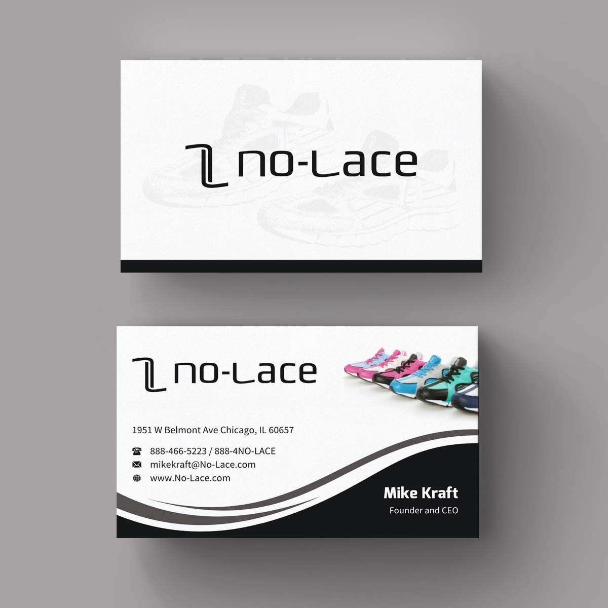 Visitenkarten-Design von INDIAN_Ashok für No-Lace | Design #9976894