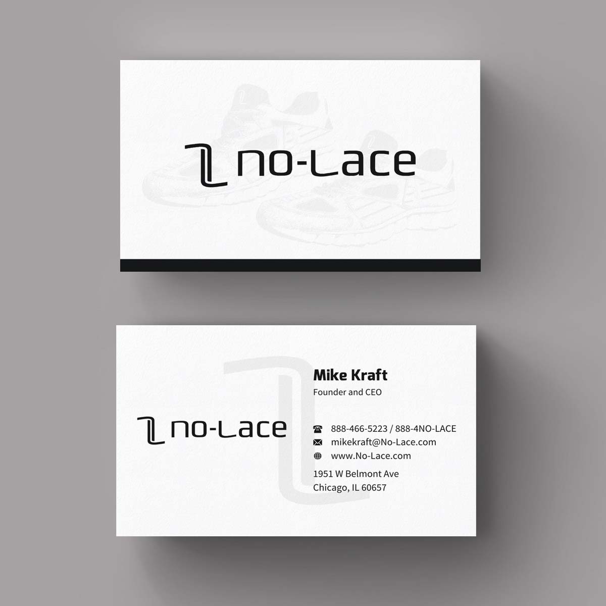 Design de Carte de Visite par INDIAN_Ashok pour No-Lace | Design #9976896