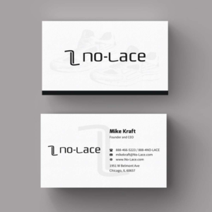 Design de Carte de Visite par INDIAN_Ashok pour No-Lace | Design : #9976896