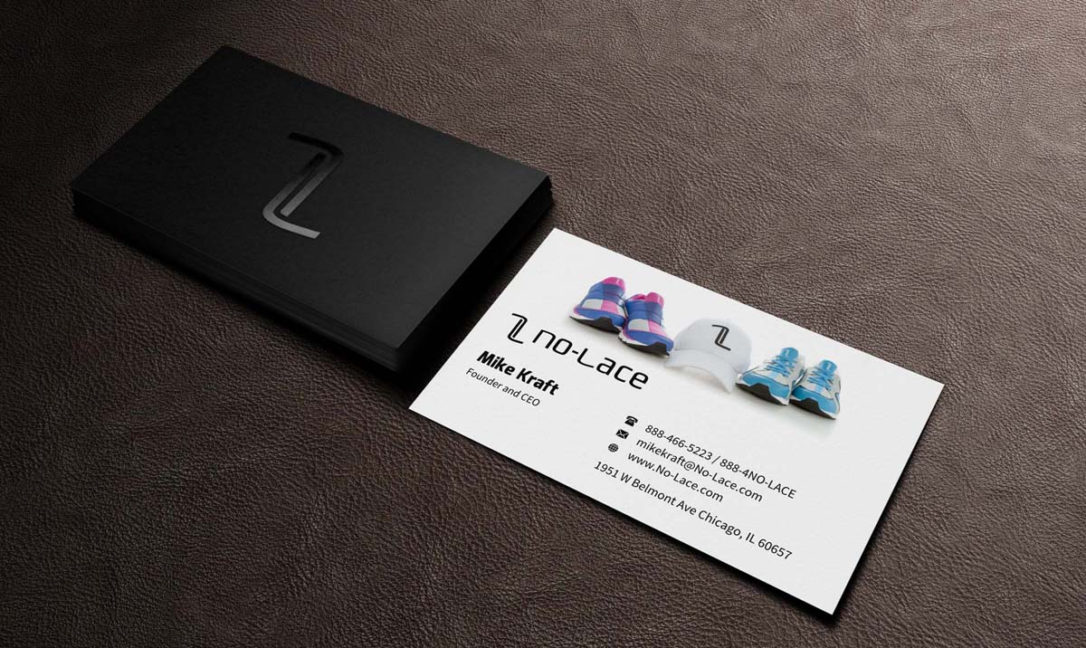 Visitenkarten-Design von INDIAN_Ashok für No-Lace | Design #9976913