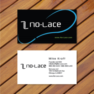Design de Carte de Visite par thanhsugar pour No-Lace | Design : #10010698