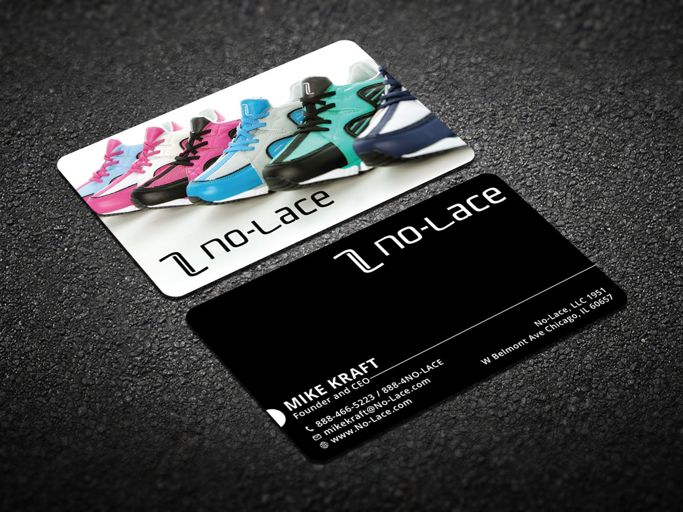 Business Card Design by Verified artistry (Design garden) for No-Lace | Design #10003517