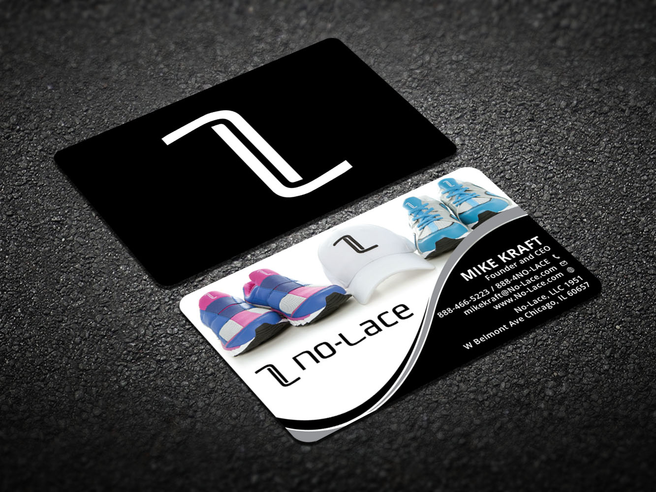 Business Card Design by Verified artistry (Design garden) for No-Lace | Design #10003524