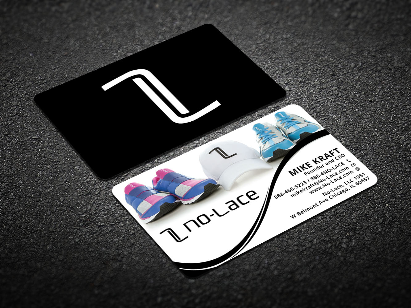 Business Card Design by Verified artistry (Design garden) for No-Lace | Design #10003525