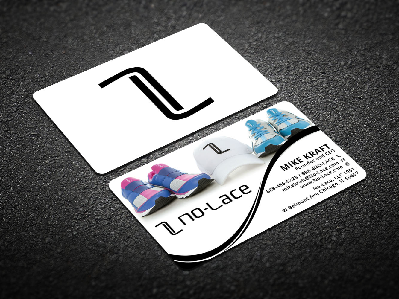 Business Card Design by Verified artistry (Design garden) for No-Lace | Design #10003526