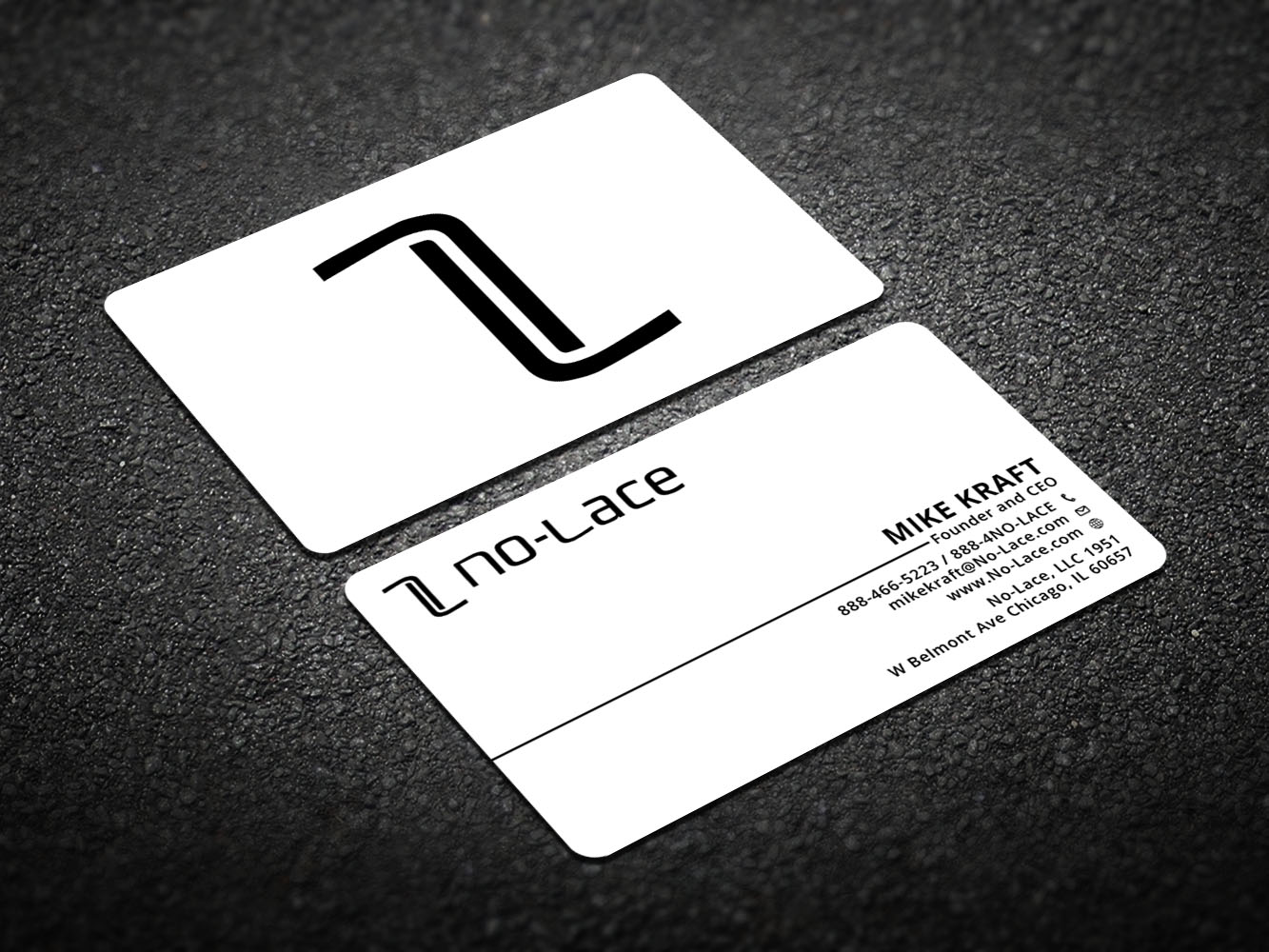 Visitenkarten-Design von Verified artistry (Design garden) für No-Lace | Design #10003527