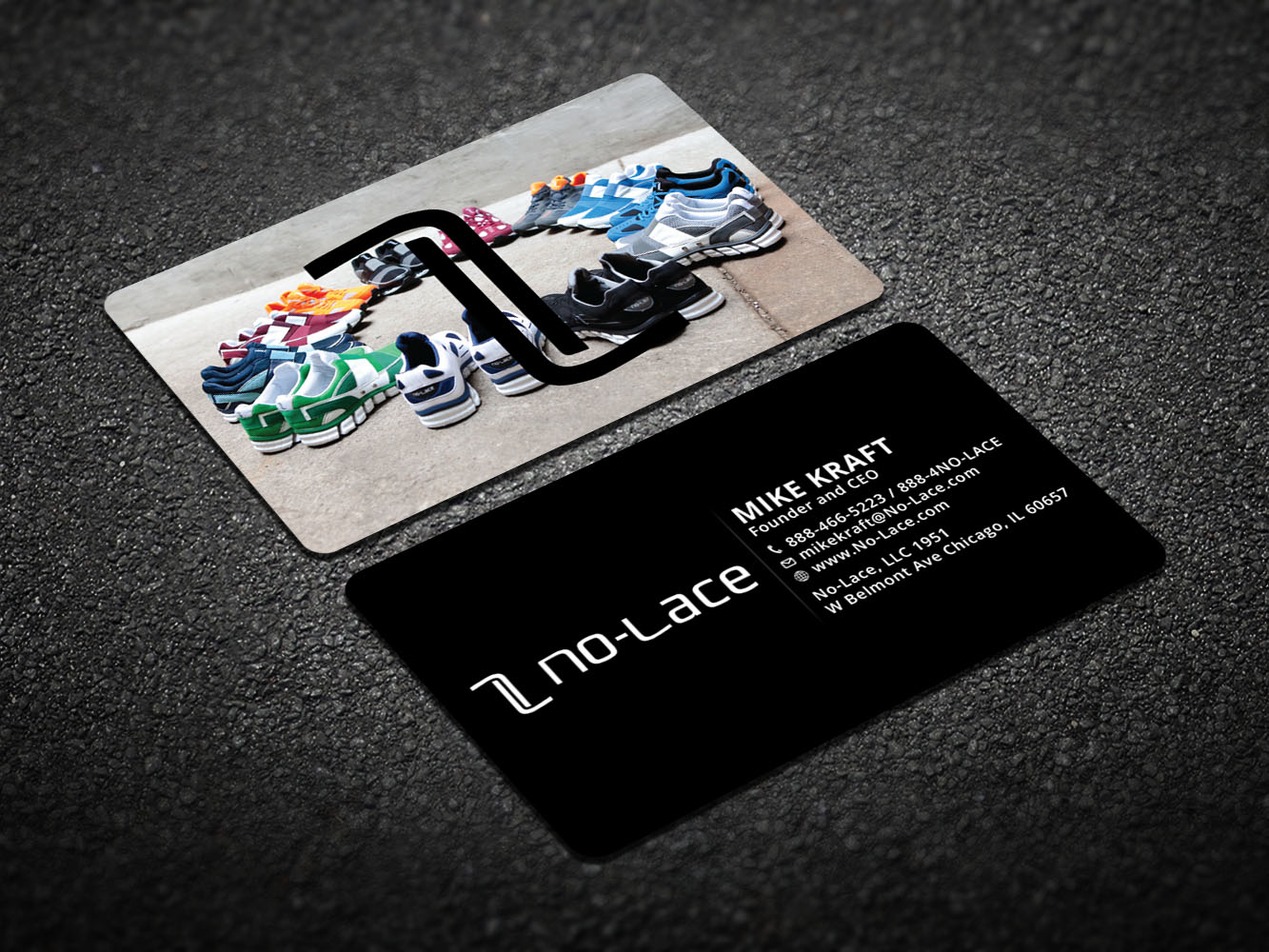 Business Card Design by Verified artistry (Design garden) for No-Lace | Design #10003547