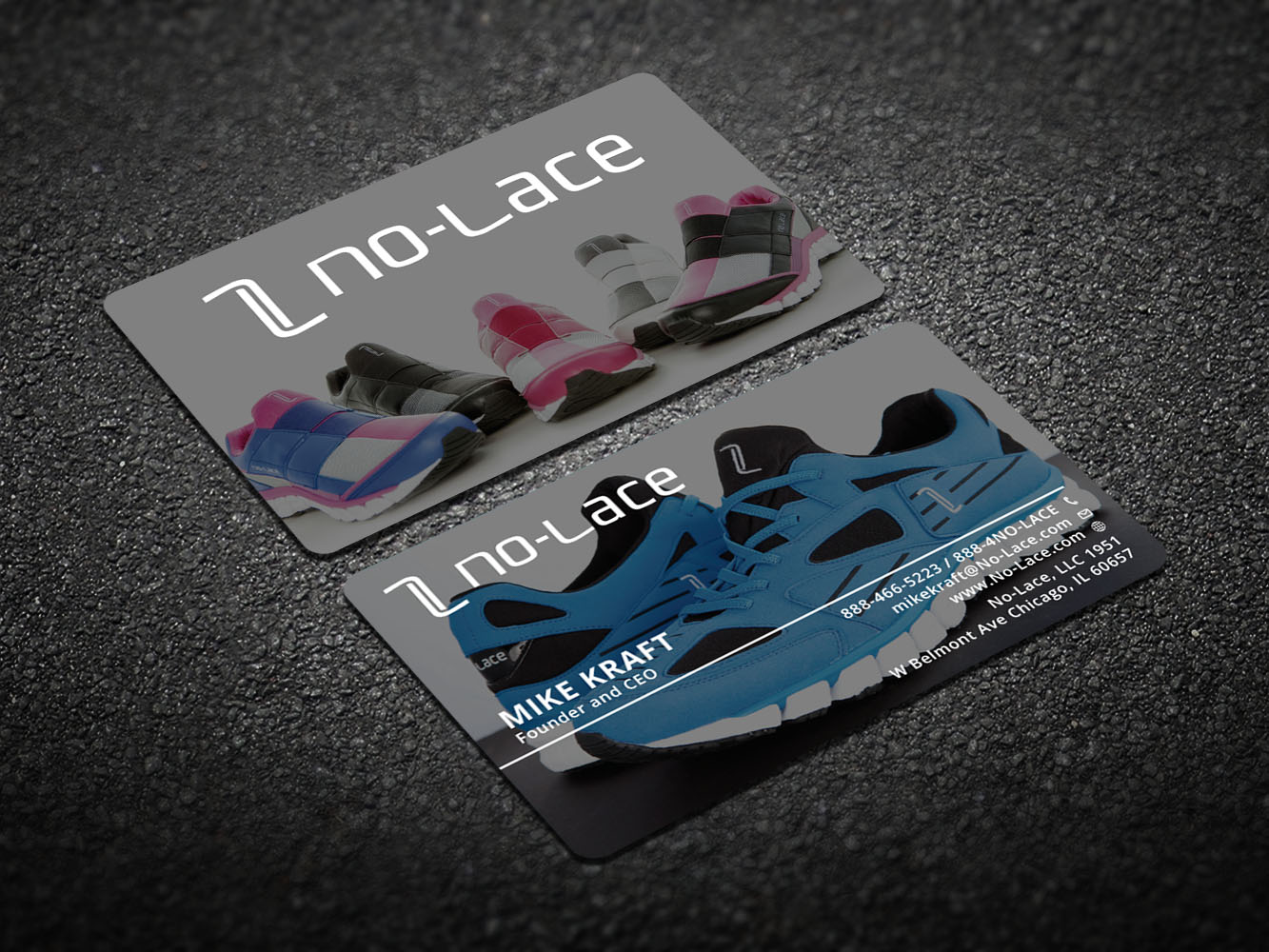 Business Card Design by Verified artistry for No-Lace | Design #10069618