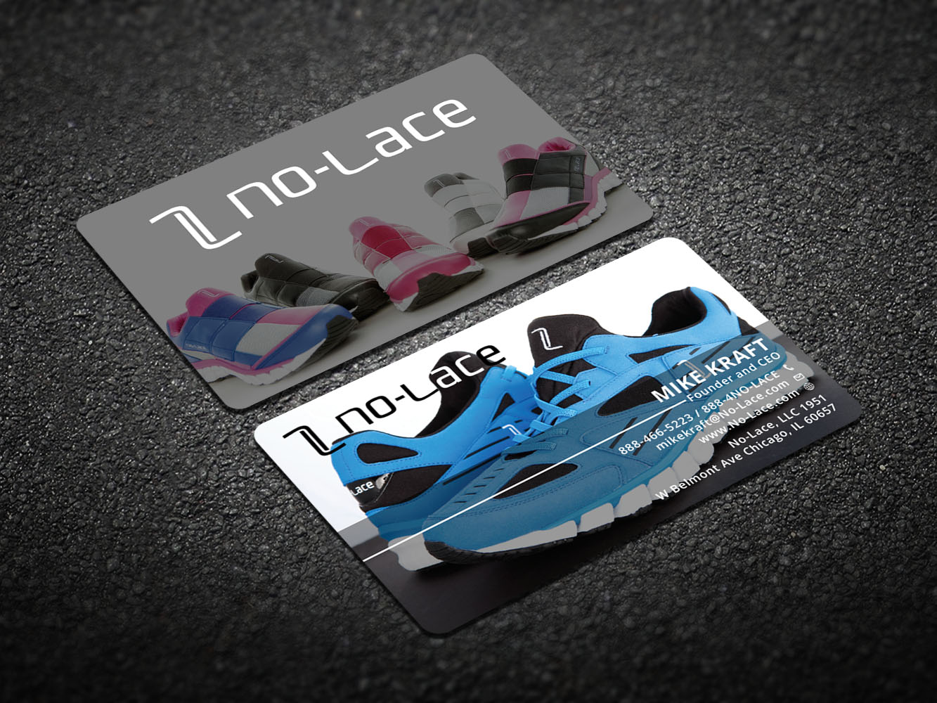 Business Card Design by Verified artistry (Design garden) for No-Lace | Design #10069665