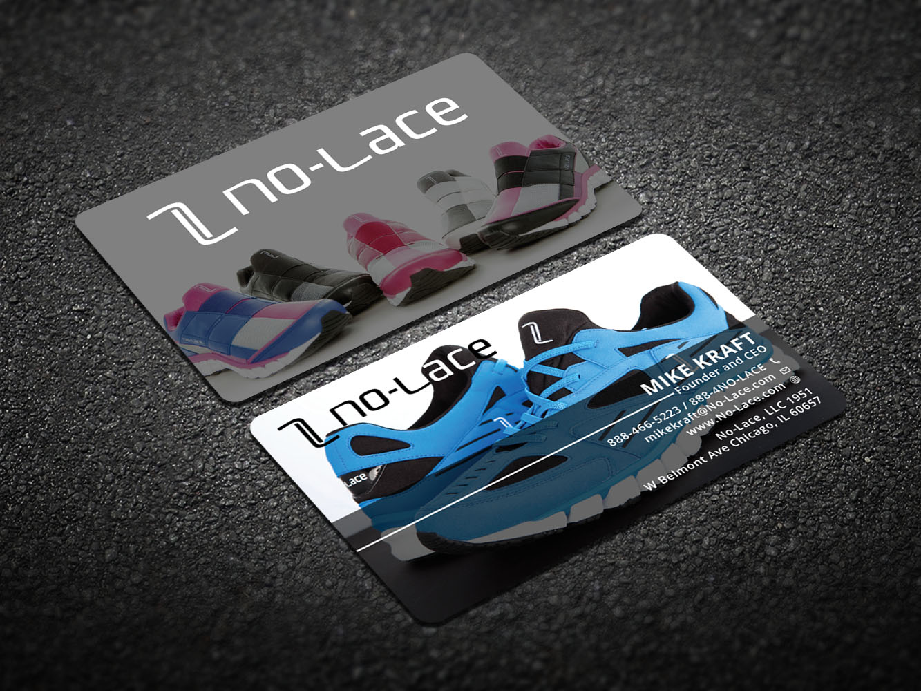 Business Card Design by Verified artistry (Design garden) for No-Lace | Design #10069666
