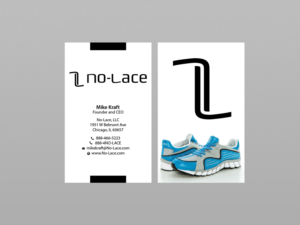 Business Card Design by Creations Box 2015 for No-Lace | Design: #9983178