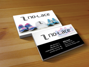 Business Card Design by Creations Box 2015 for No-Lace | Design: #9983217