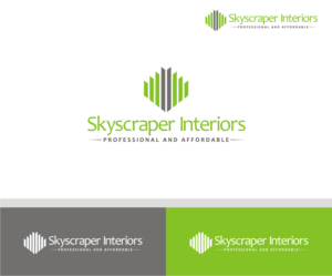 Logo Design by T I K H E - L M W for skyscraper interiors PTY LTD | Design: #9944626