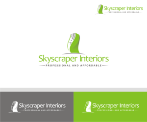 Logo Design by T I K H E - L M W for skyscraper interiors PTY LTD | Design: #9944628