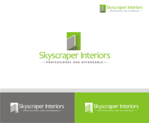 Logo Design by T I K H E - L M W for skyscraper interiors PTY LTD | Design: #9944630