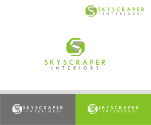 Logo Design by T I K H E - L M W for skyscraper interiors PTY LTD | Design: #9976810