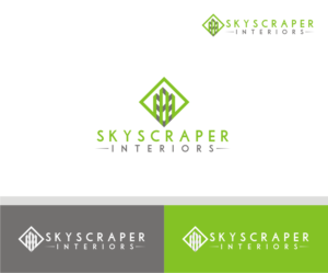 Logo Design by T I K H E - L M W for skyscraper interiors PTY LTD | Design: #9976811