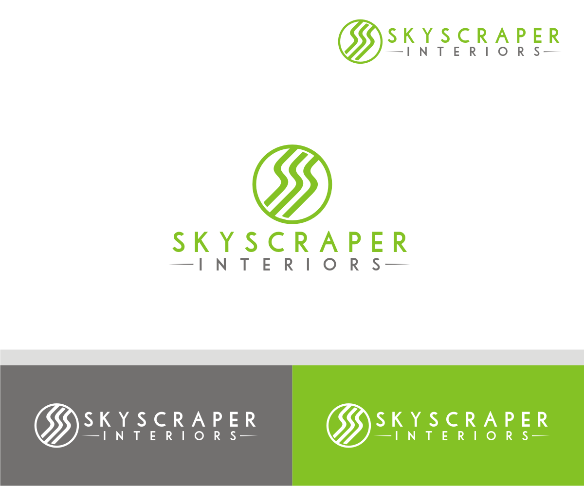 Logo Design by T I K H E - L M W for skyscraper interiors PTY LTD | Design #9976813