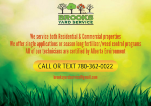 Newspaper Ad Design by leuchi for Brooks Yard Service | Design #10041969