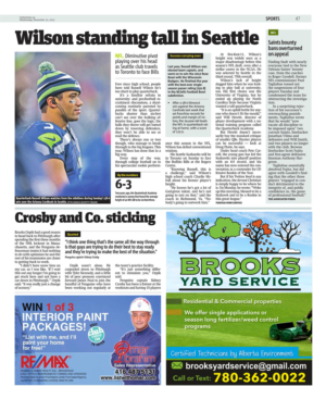 Newspaper Ad Design by 3P International for Brooks Yard Service | Design #10037243