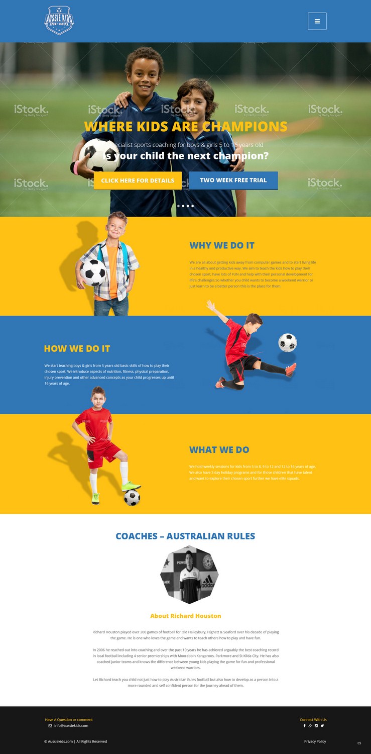 Web Design by pb for this project | Design #9979602