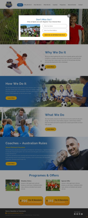 Web Design by pb for this project | Design: #9979606