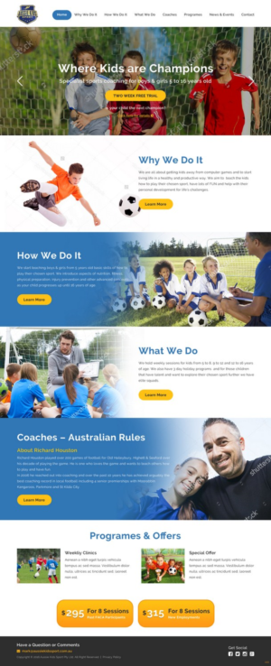 Web Design by pb for this project | Design: #9979609