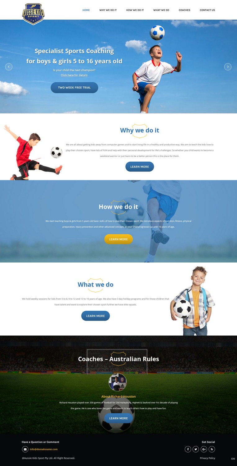 Web Design by pb for this project | Design #9979667