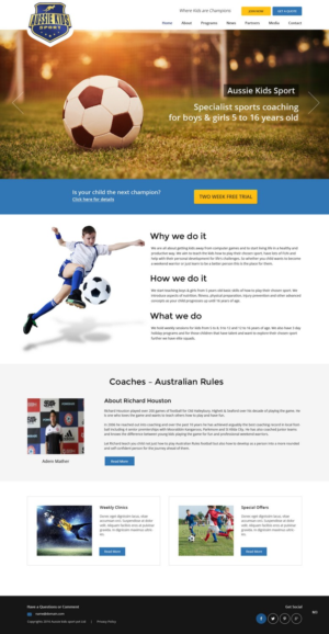 Web Design by pb for this project | Design: #9979669